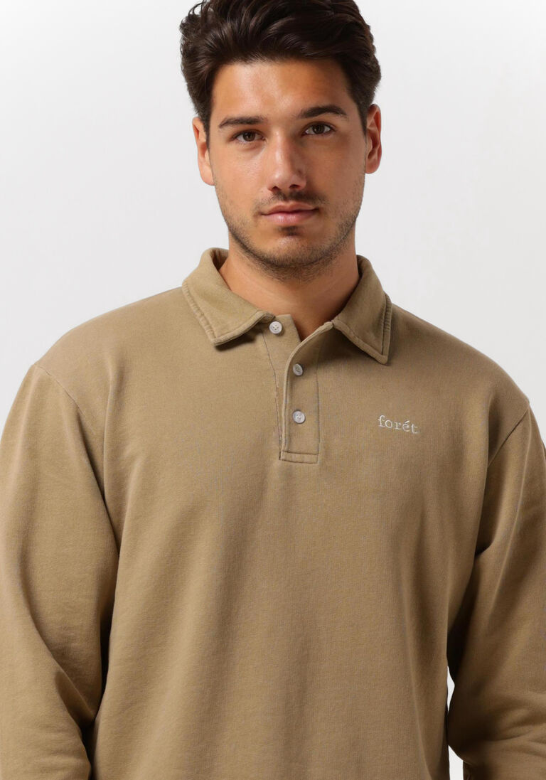 FOR\u00C9T zand for&eacute;t trui herb polo sweatshirt
