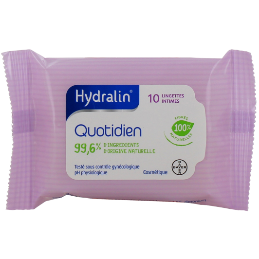 Hydralin Quotidien Lingettes intimes