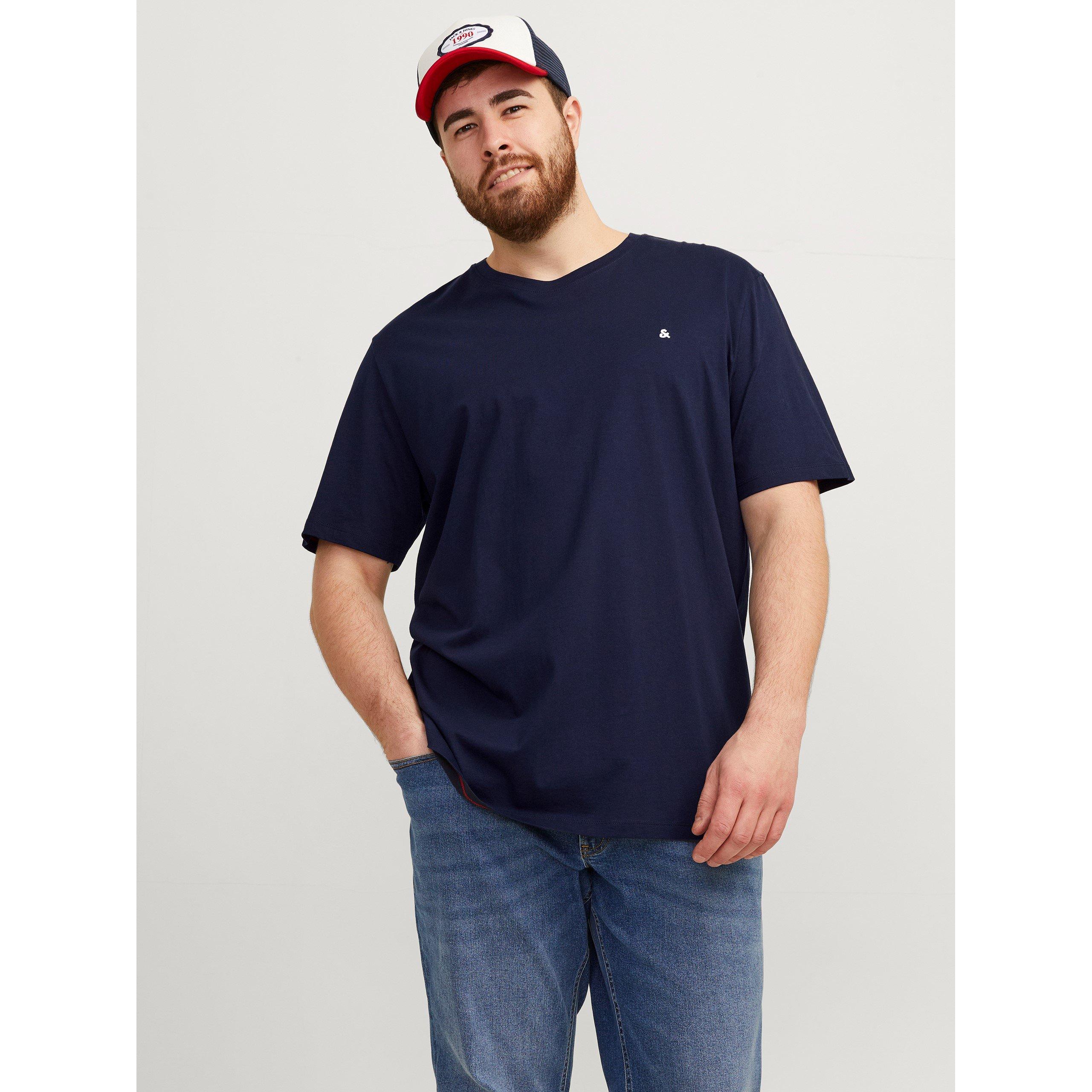 Jack and Jones Jack Paulos T Shirt Plus Size Mens
