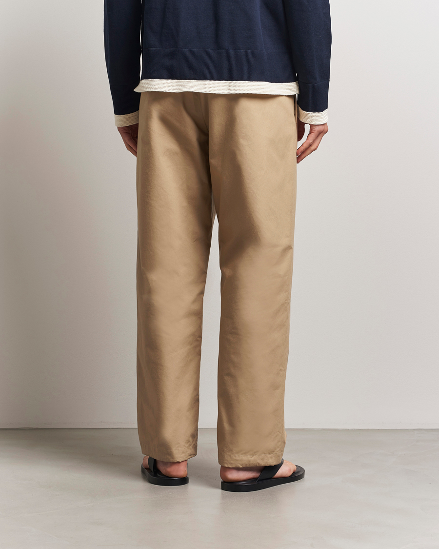 Jil Sander Organic Cotton Trousers Khaki
