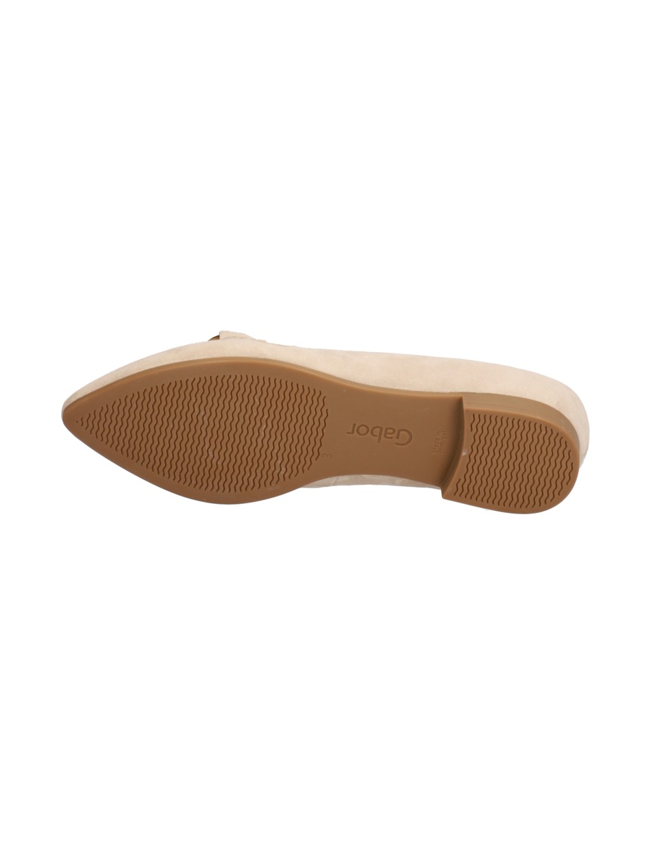 Veloursleder Slipper klassisch