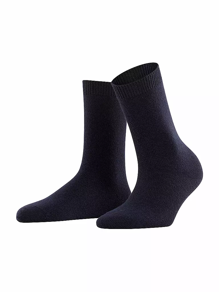 FALKE Socken COSY WOOL dark navy dunkelblau
