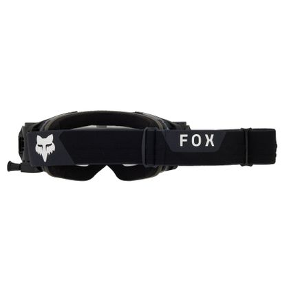 Masque cross Fox VUE ROLL OFF - CLEAR 2025 - Noir