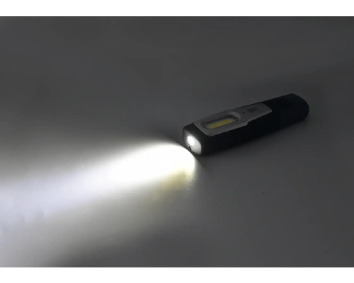 LUMAK PRO LED oplaadbare werklamp 250+600 lm laadstation USB-C LD4.5-1.8h 65K IP54 IK07