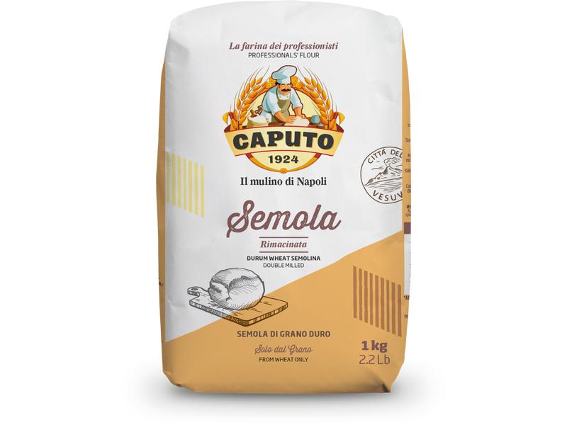 Caputo Hartweizengriess Semola Rimacinata 1 kg Feingemahlener Hartweizengriess