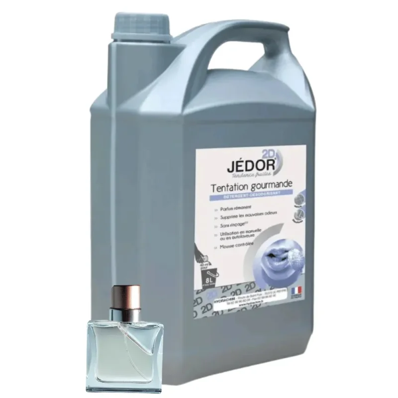 JEDOR - Détergent surodorant sol 2D - Parfum tentation gourmande - 5L