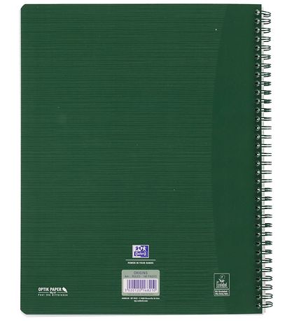 Oxford Notizbuch - Ursprünge - Gefüttert - A4+ - Grün