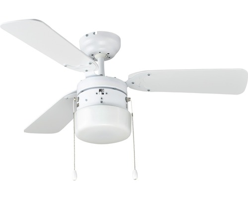 Madeira Barat Ayuilo 50W plafondventilator - zonder lamp, max. 52,4 dB(A), Ø 91 cm, wit, zomer- en winterstand