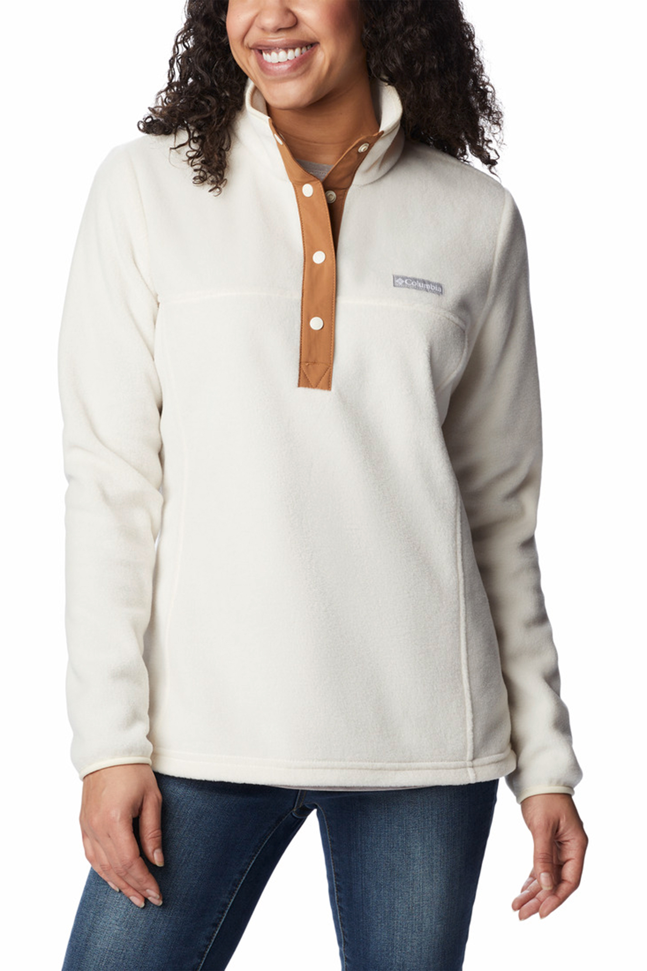 Jaqueta de lã masculina Columbia™ Benton Springs™ com fechamento em meio botão