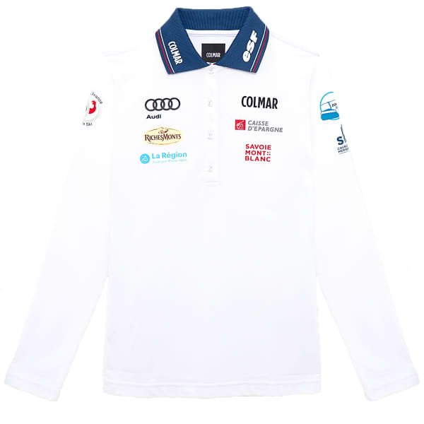 Polo COLMAR W POLO REPLICA WHITE