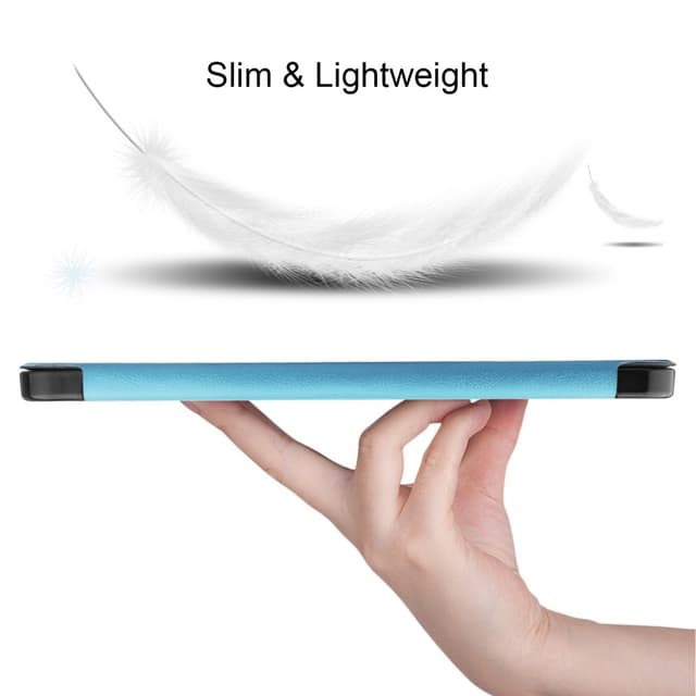 Til iPad Air 11 (2024) Etui Tre-fold Stativ Tablet Cover med Pen Holder