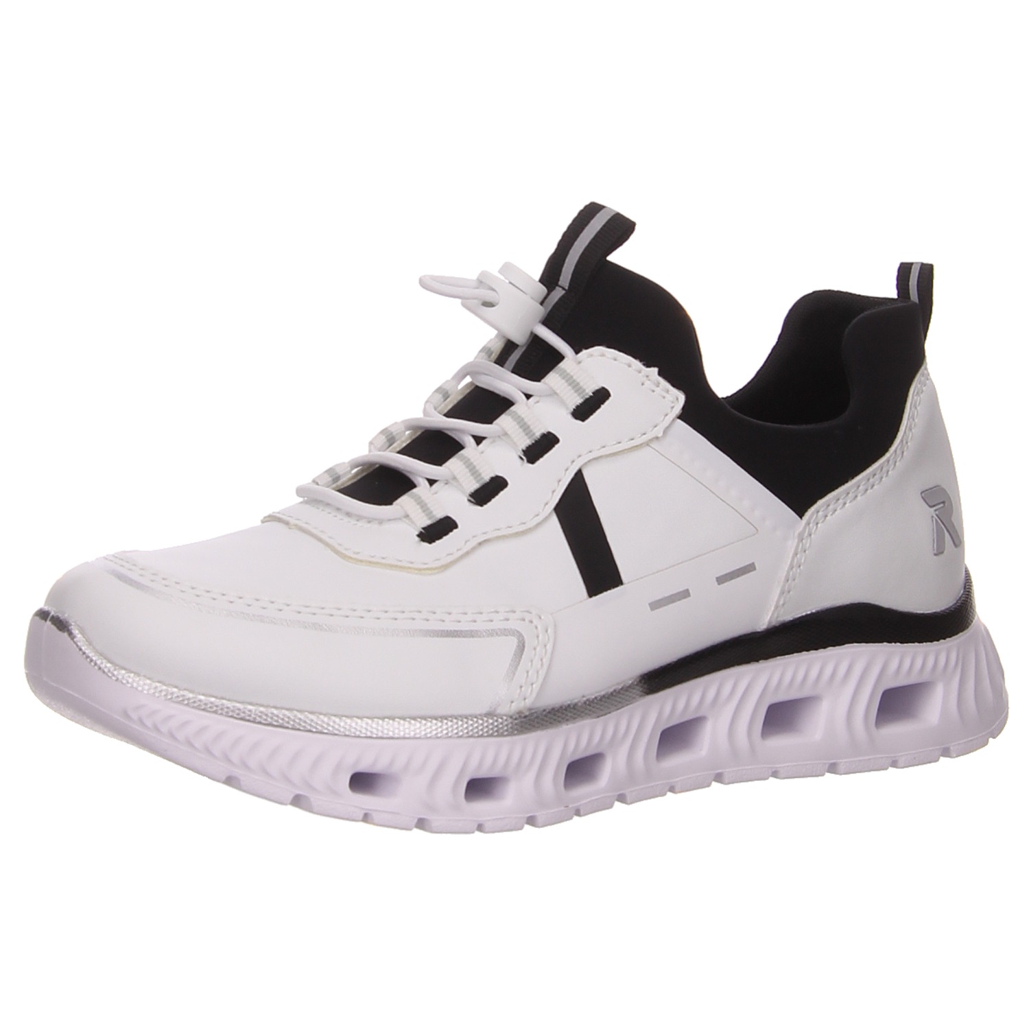 Rieker Sneaker weiß weiss/weiss kombi