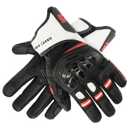 Gants Richa STRADALE STEALTH - Noir / Rouge