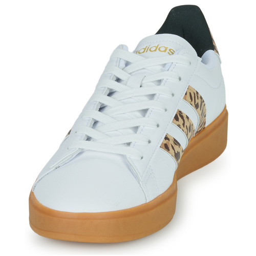 Adidas Sportswear - GRAND COURT 2.0 - Blanc / Léopard / Gum