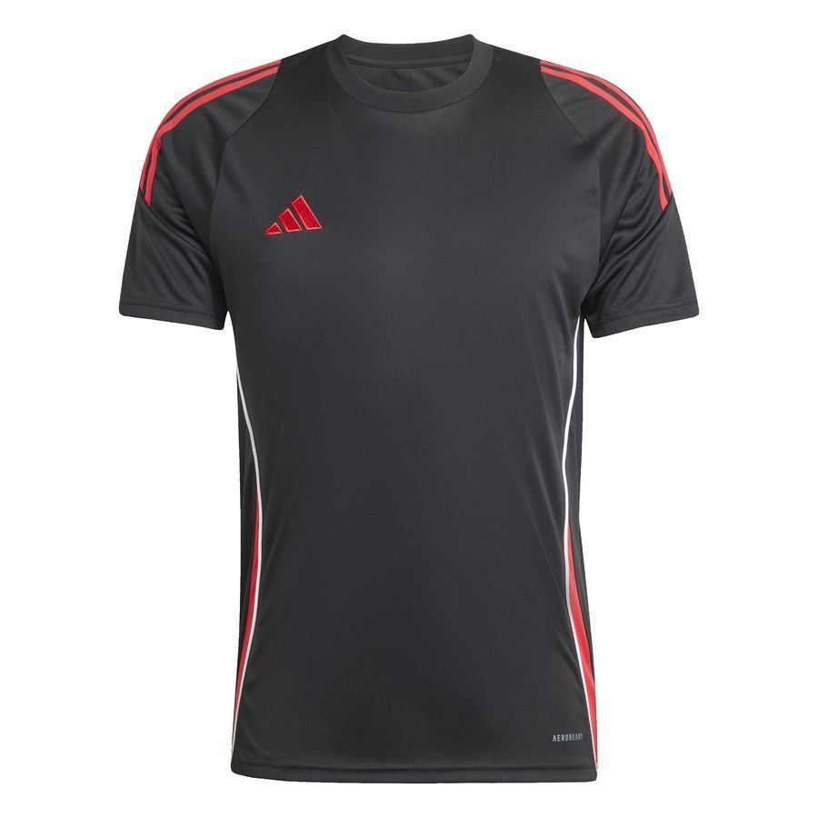 adidas T-shirt d'Entraînement Tiro 24 - Noir/Pure Ruby