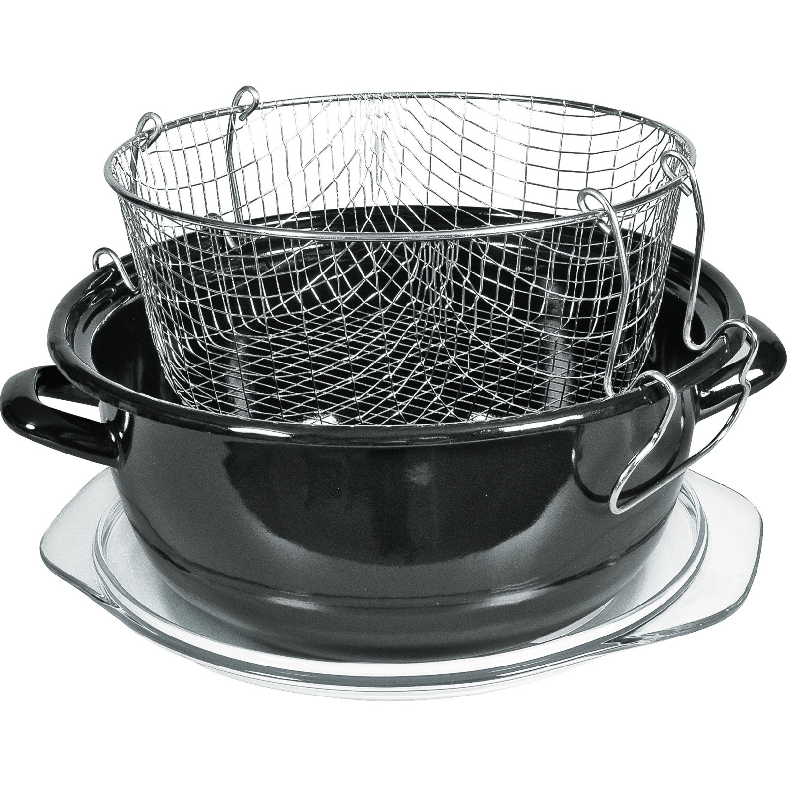 Topf mit Frittierkorb Ø26cm