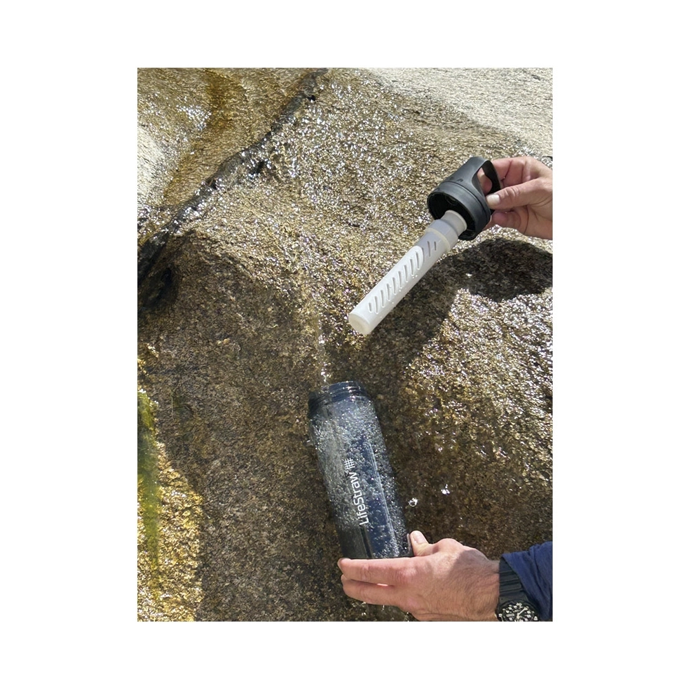 LifeStraw Go Wasserfilterflasche Nordic Noir