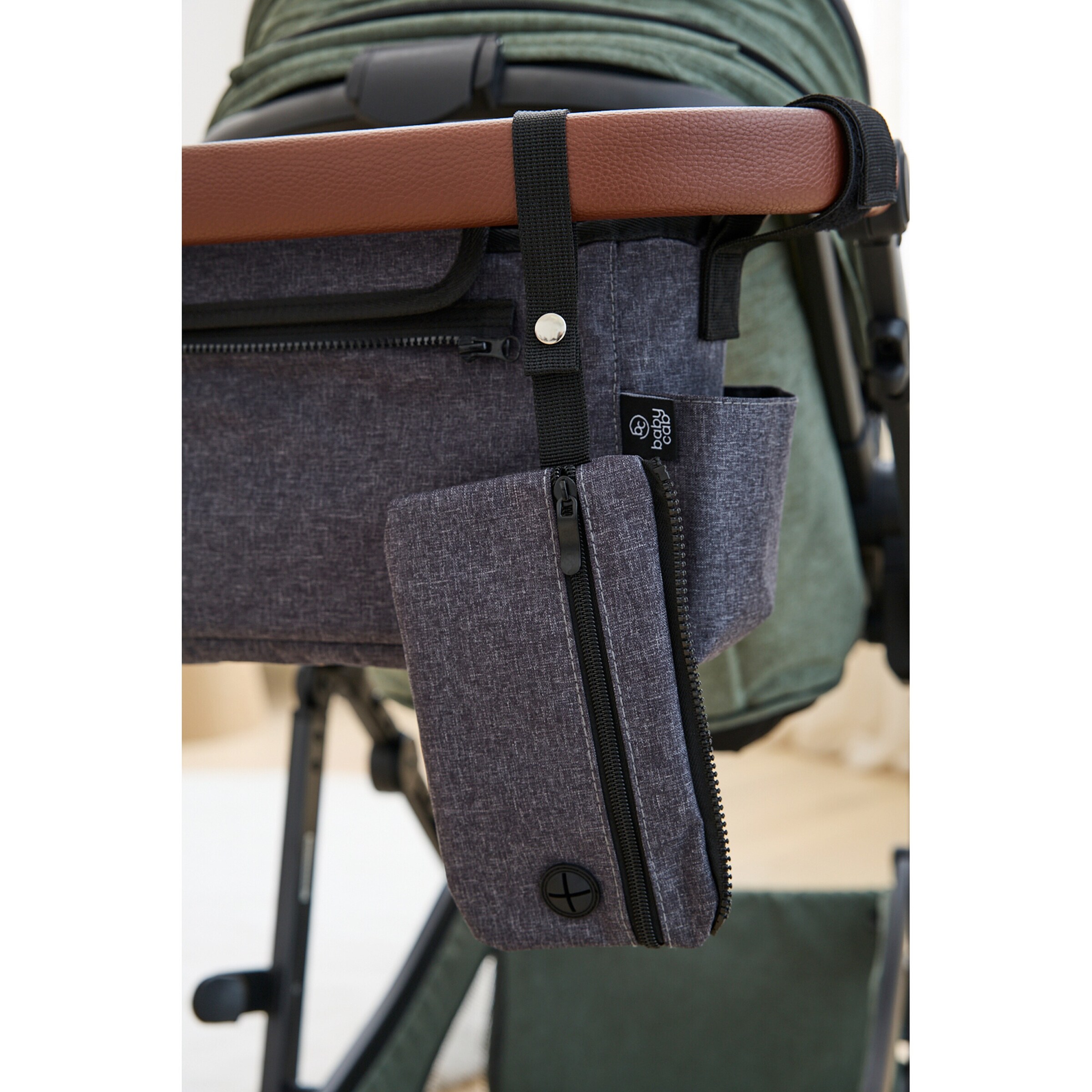 babycab Kinderwagen Organizer Grau Melange