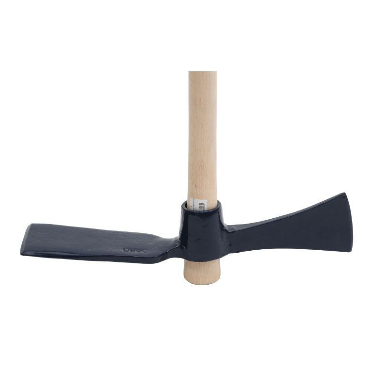 Pioche hache 2.5 manche bois 90 cm