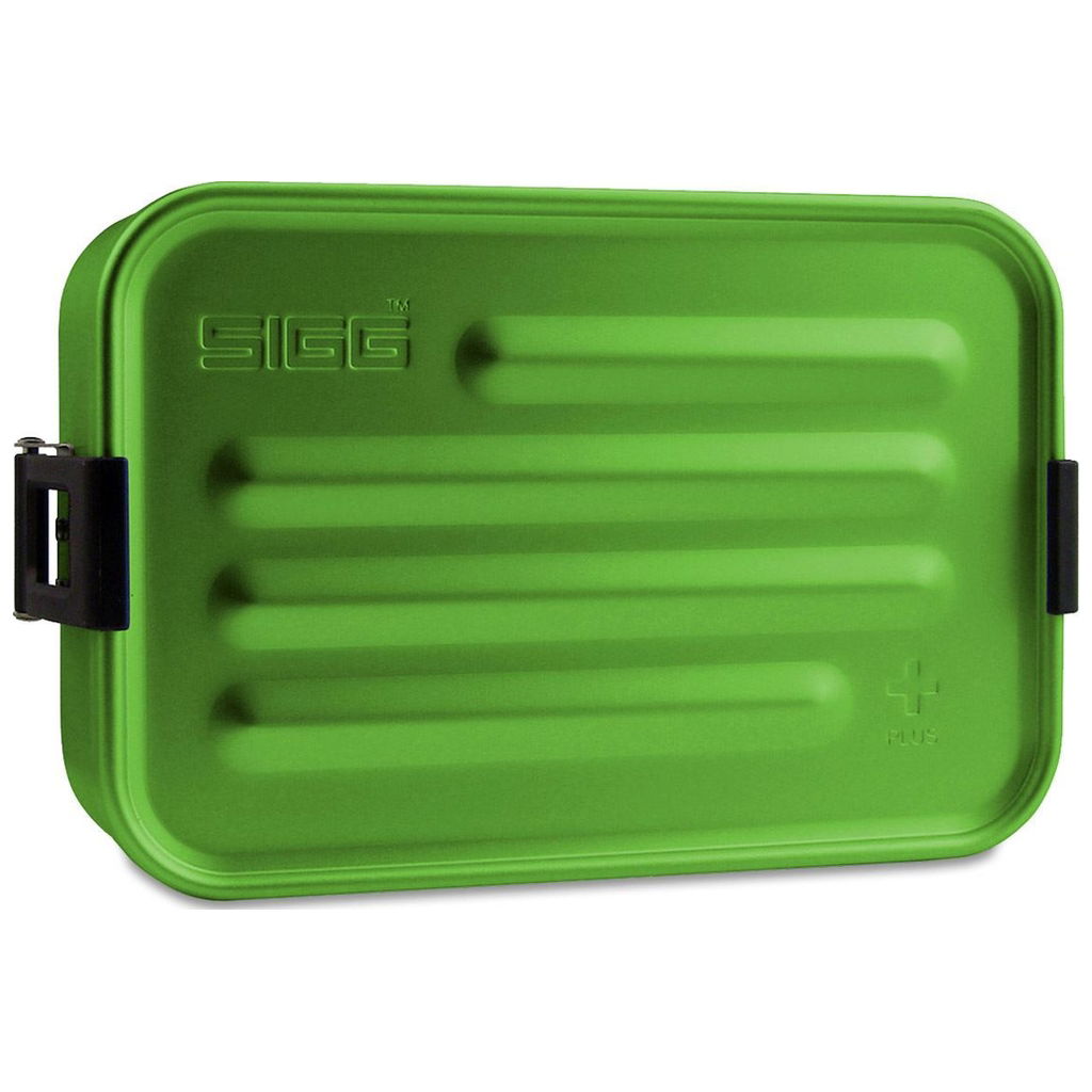 SiggSigg   Alu Lunchbox green