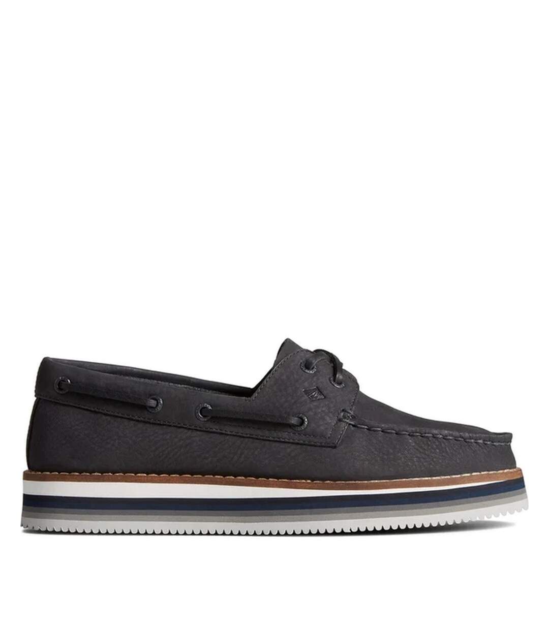 Sperry - Chaussures bateau AUTHENTIC ORIGINAL STACKED - Femme (Noir) - UTFS9980