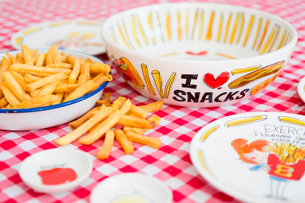 Snack schaal ø30cm
