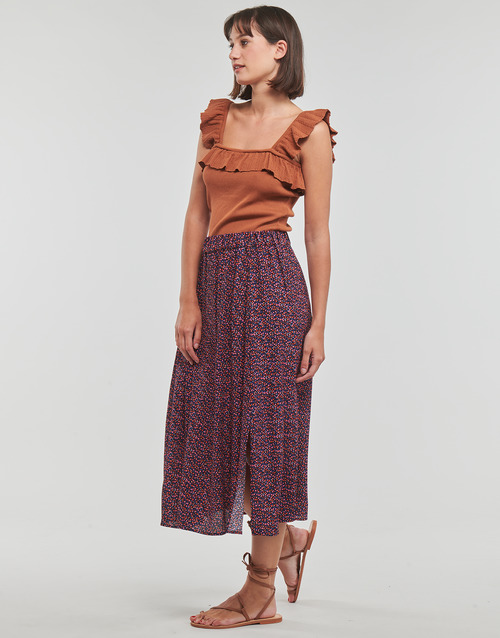 Esprit - SKIRT MIDI AOP - Multicolore