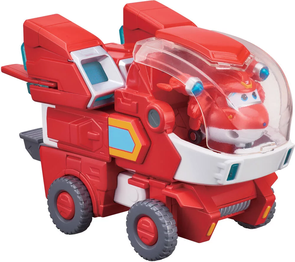 SUPER WINGS - VEHICULE ROBOT  JETT 3 EN 1 -