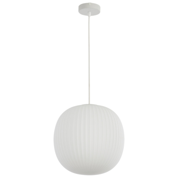 KARWEI hanglamp Tess wit ø35x38cm
