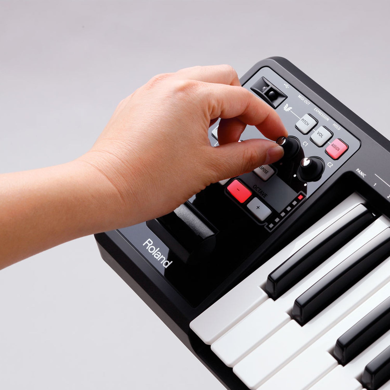 Roland A-49WH Midi-keyboard wit