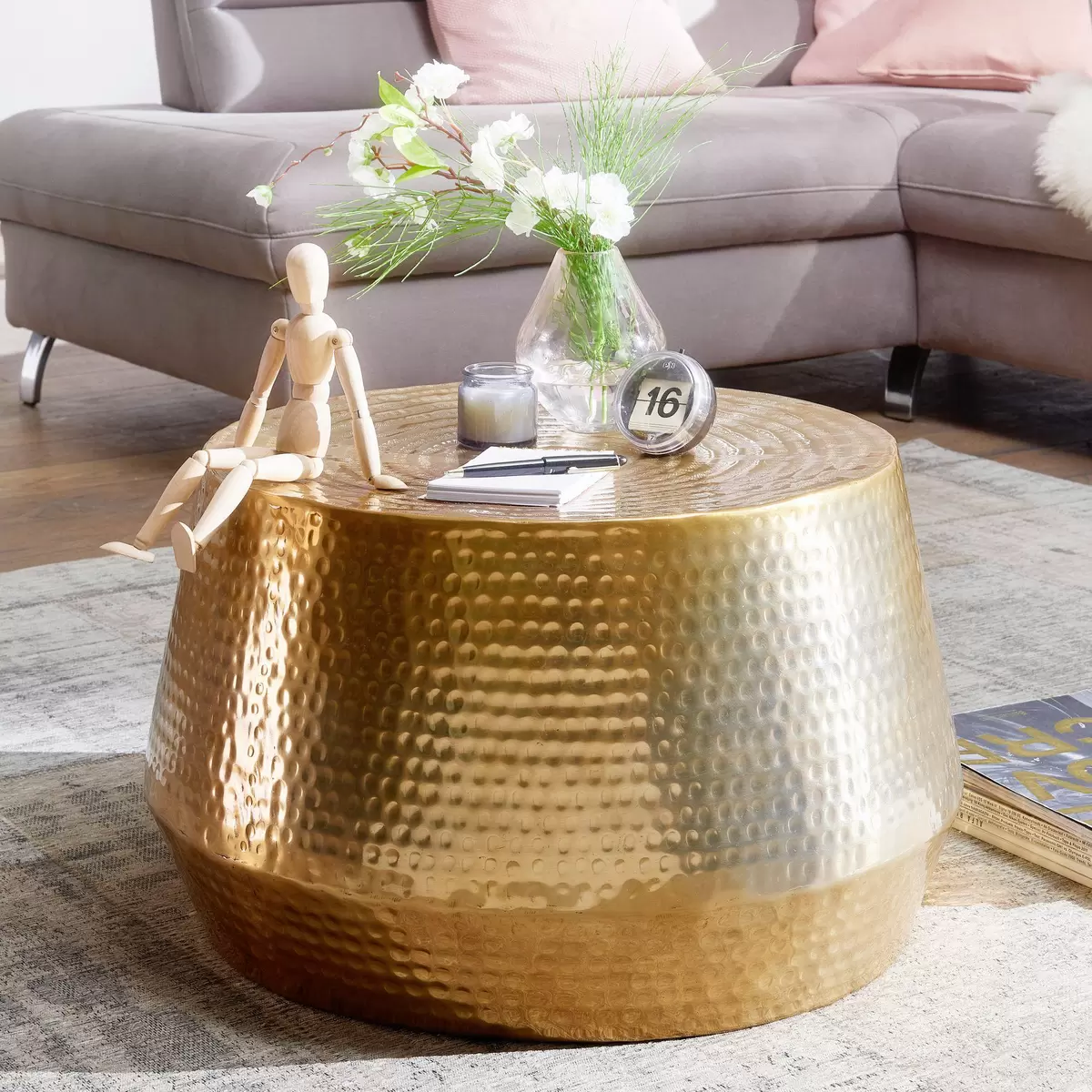 Couchtisch Mont-de-Marsan Gold