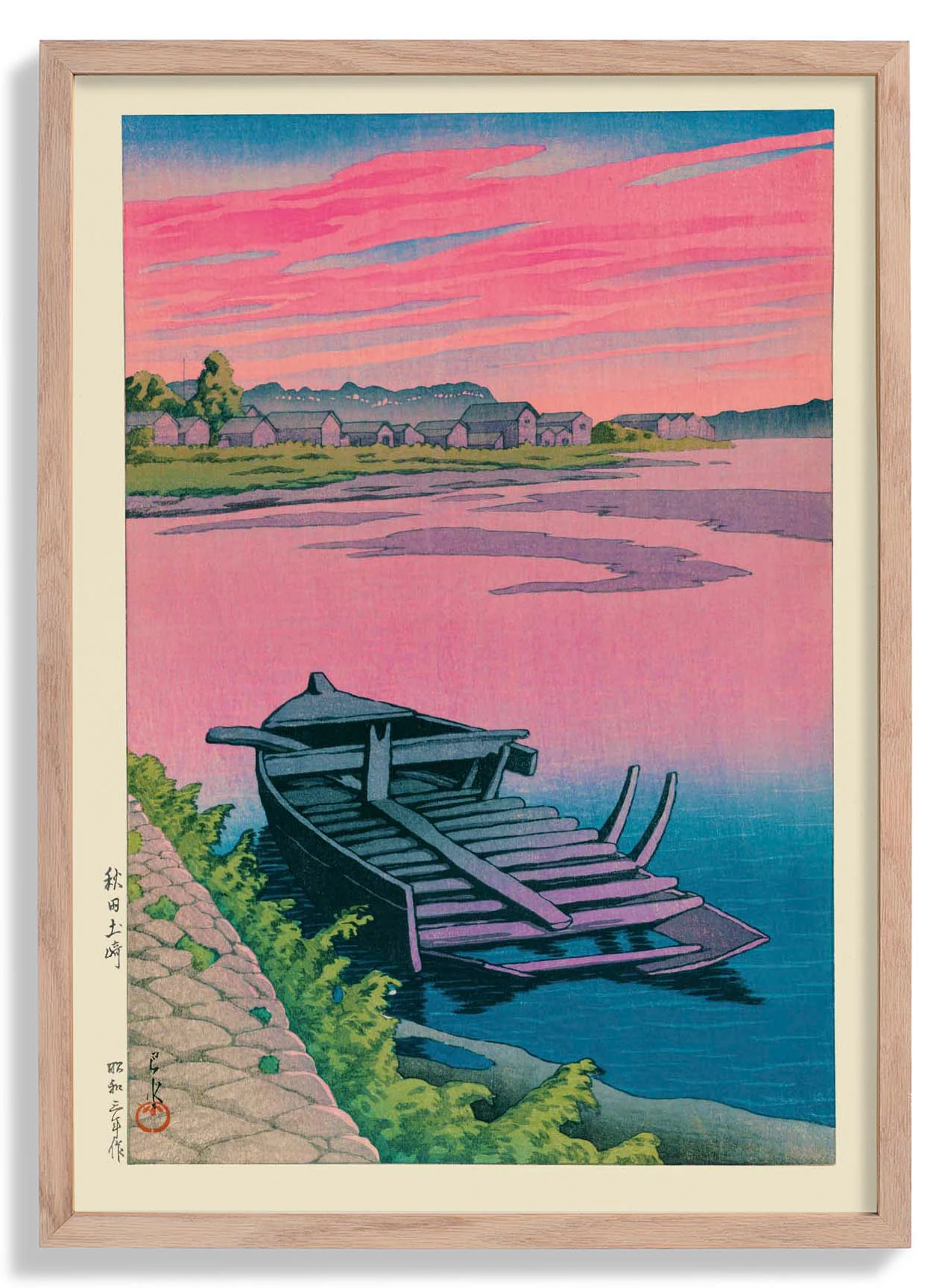 Akita Tsuchizaki von Hasui