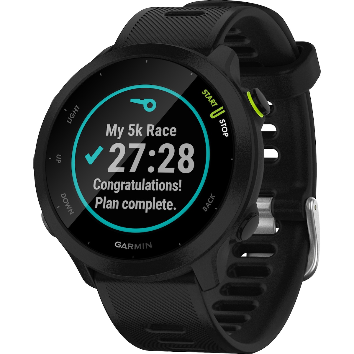 Garmin Forerunner 55 GPS sportsklokke (sort)