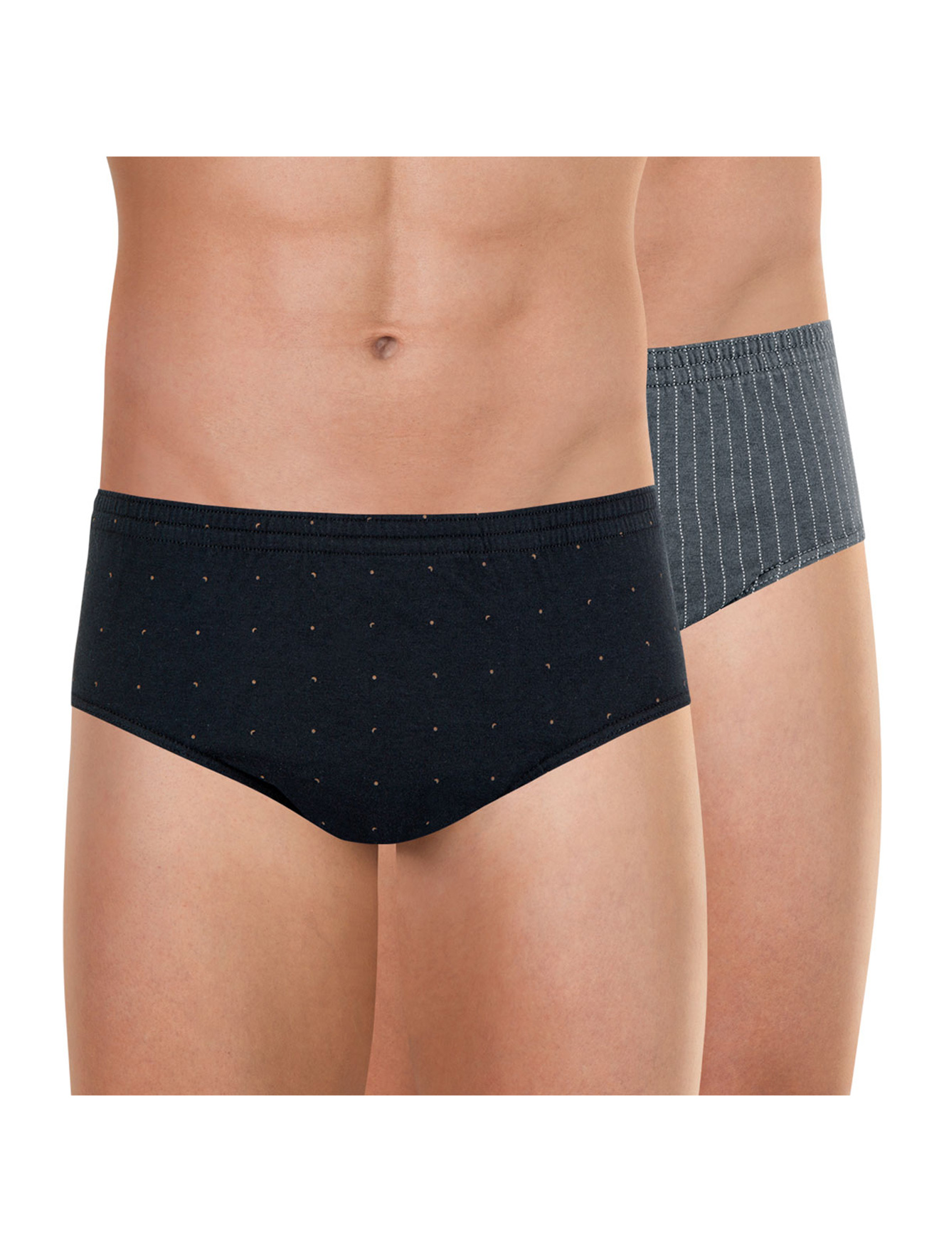 Lot de 2 slipes taille haute