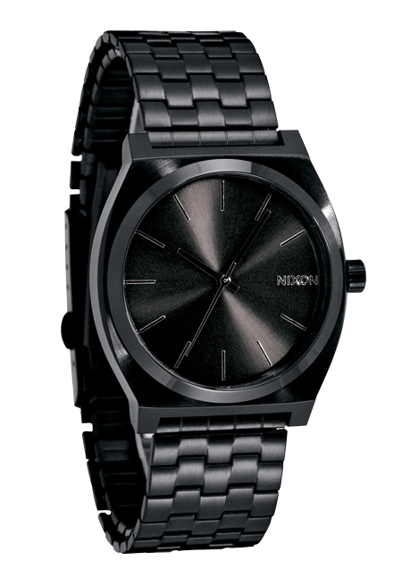 Nixon The Time Teller All Black Herrenuhr A045001