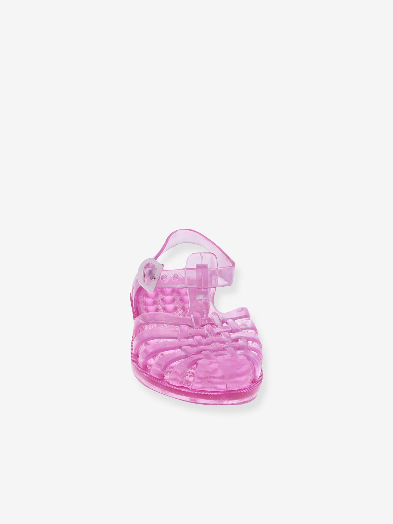 Sandálias Sun Méduse® para meninas, cinza metálico claro
