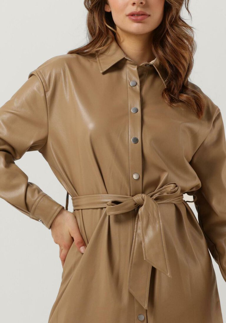 GUESS taupe guess mini jurk eudokia dress