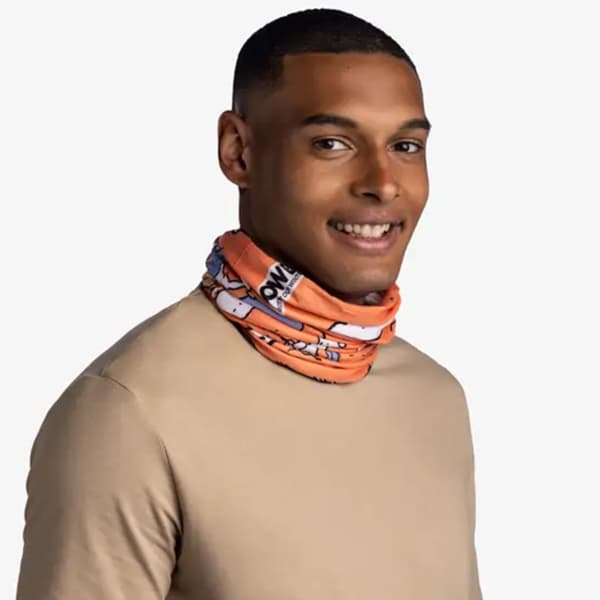 Bandeau cache cou randonnée BUFF COOLNET UV POW TIMELESS RUN MULTI