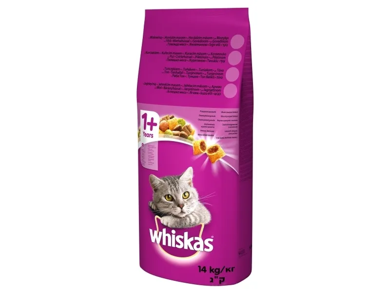 Whiskas tørfoder til katte Voksne Oksekød 14 kg