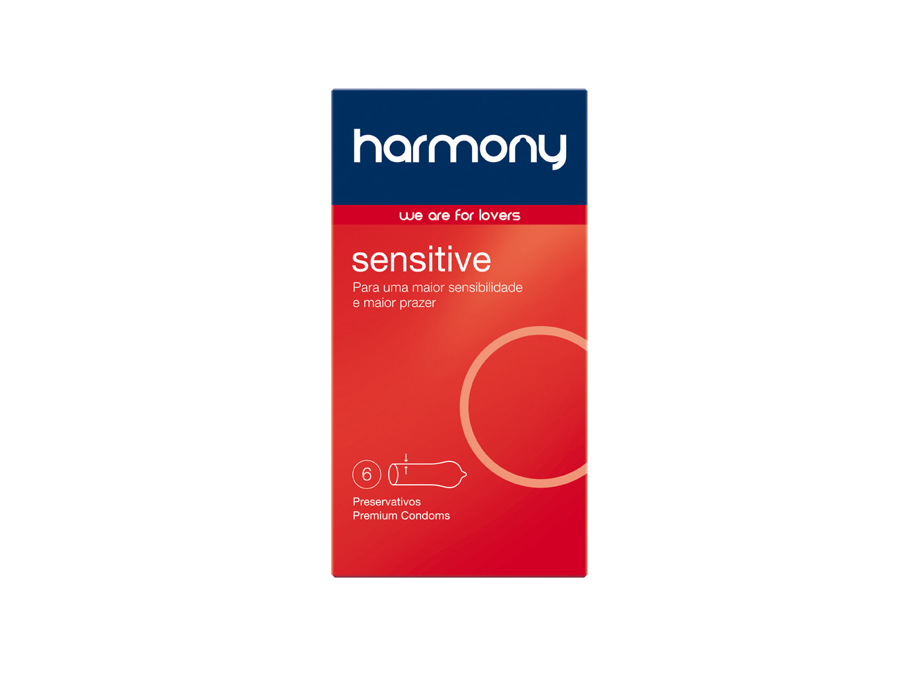 Preservativos Sensitive HARMONY 6 un