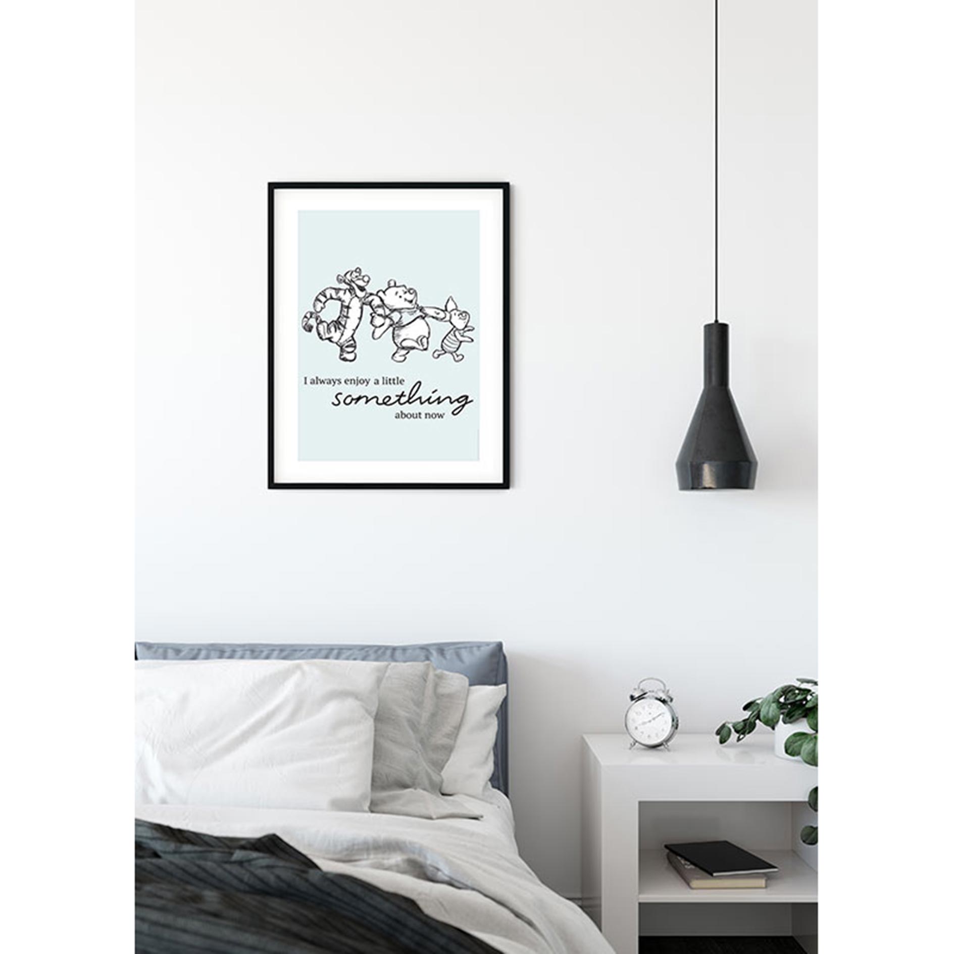 Wandbild WINNIE POOH LITTLE SOMETHING - 50x70 cm