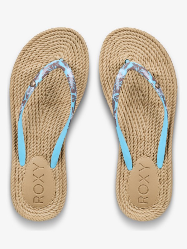South Beach Sandales Bleu Femme