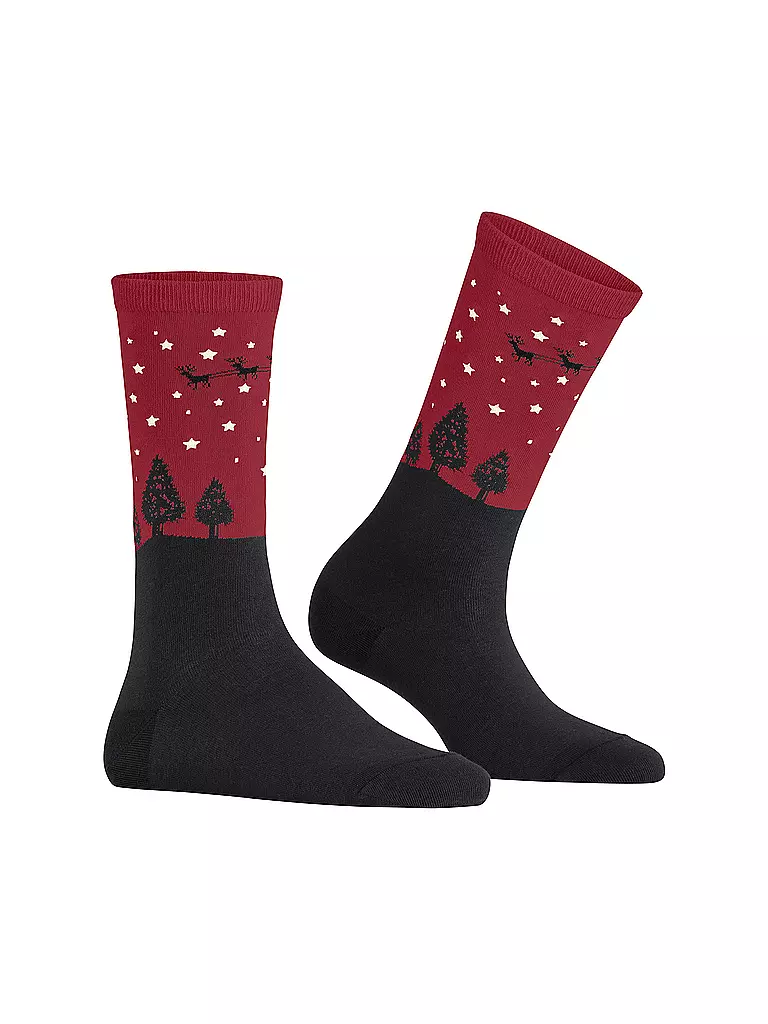 BURLINGTON Damen Socken SILENT NIGHT 36-41 black schwarz