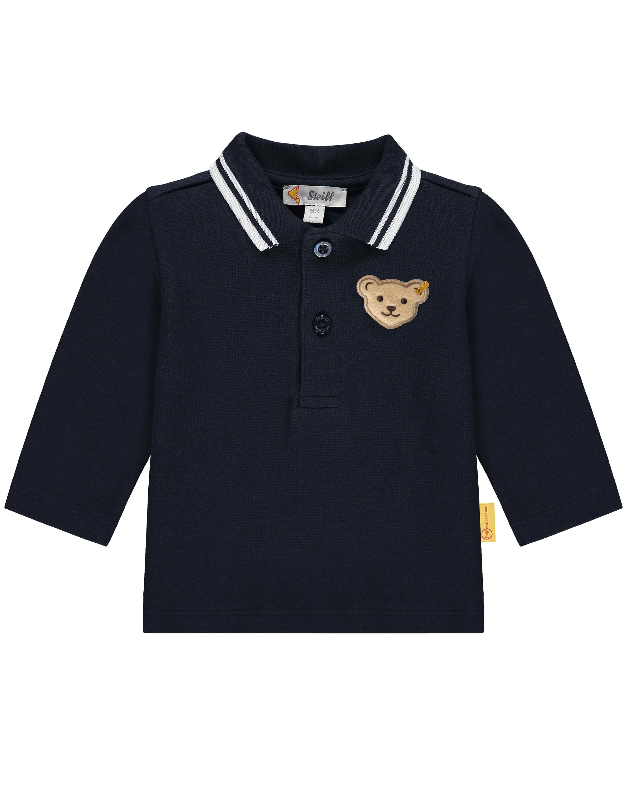 Langarm-Poloshirt BABY BOYS SPECIAL DAY in navy