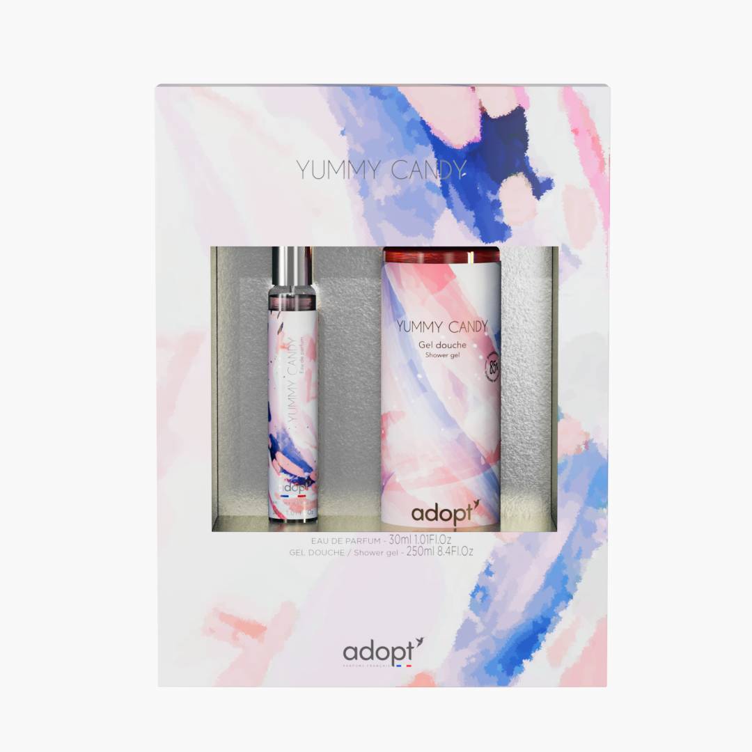 Yummy candy Coffret eau de parfum 30 ml + gel douche 250 ml