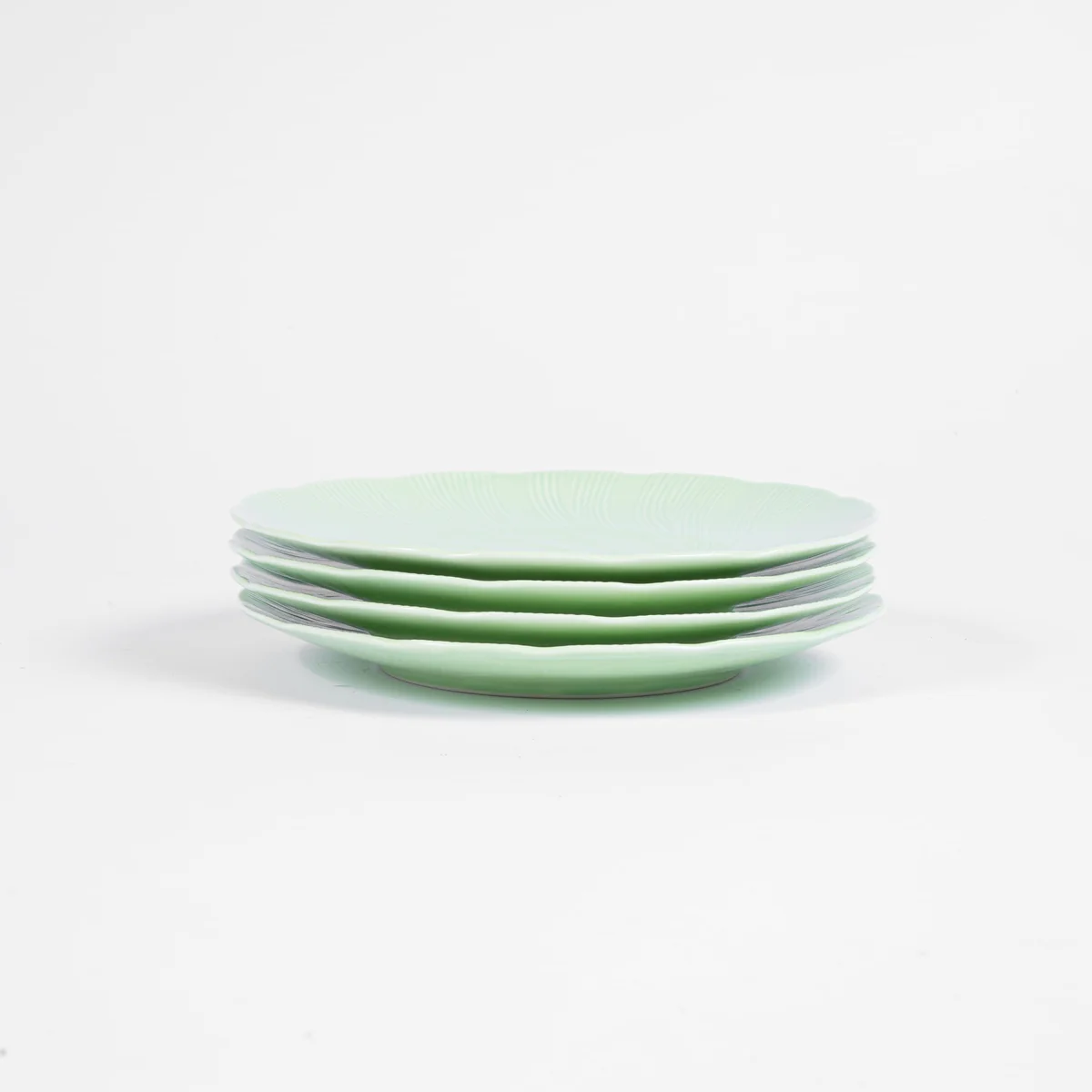 assiette à dessert TAHITI VERT (19cm) OGRE La Fabrique