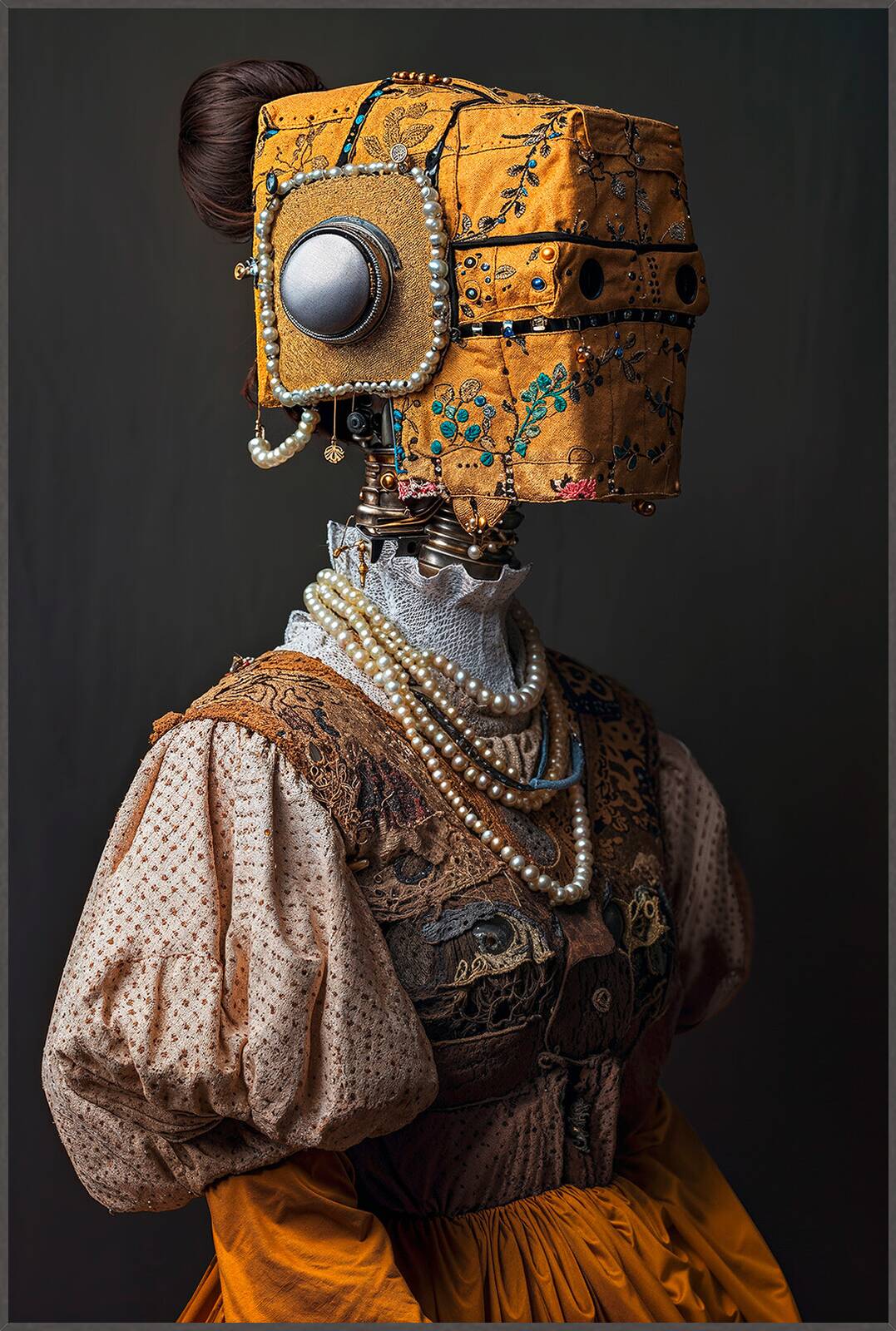 Folkloric robots 2. by David Szauder - Limited Edition. Edition of: 150. Signed.