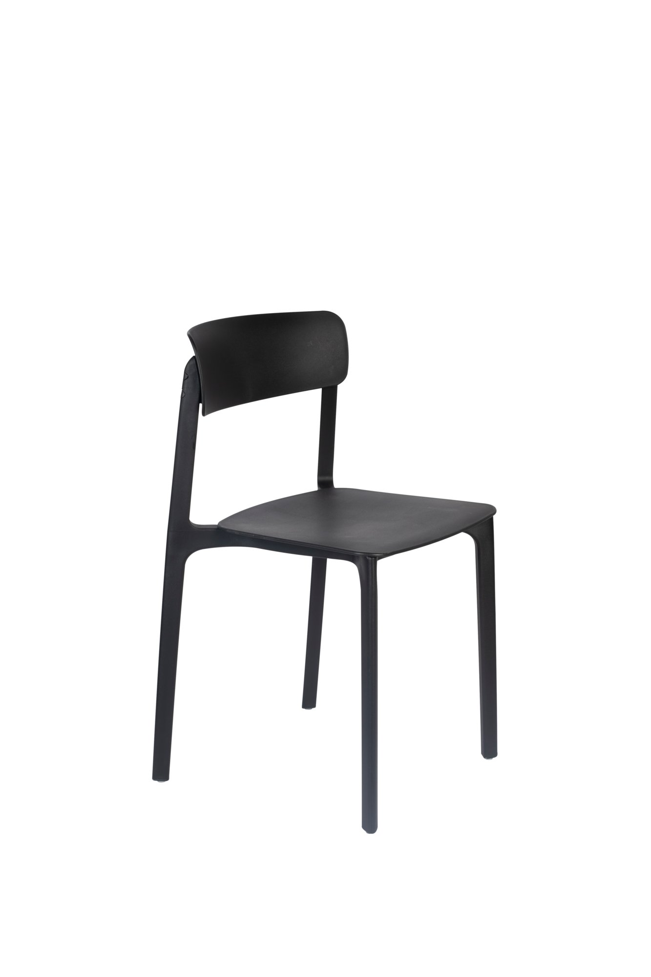 Eetkamerstoel Clive zwart  (set van 4)