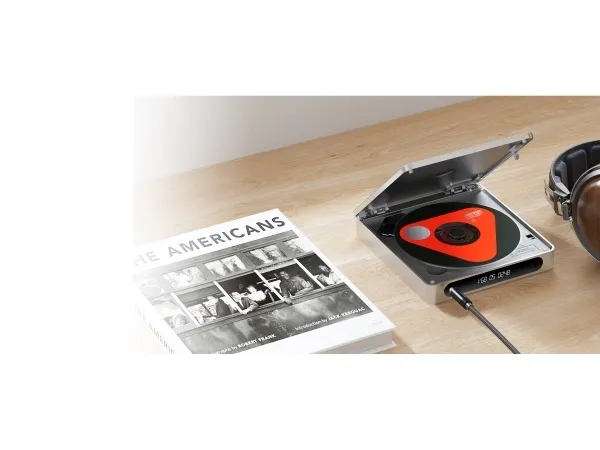 FiiO CD-afspiller FiiO DM13 BT - sølv - Bærbar CD-afspiller med Bluetooth
