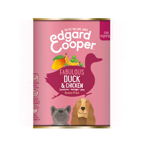Edgard & Cooper Puppy - Eend & Kip - Blik